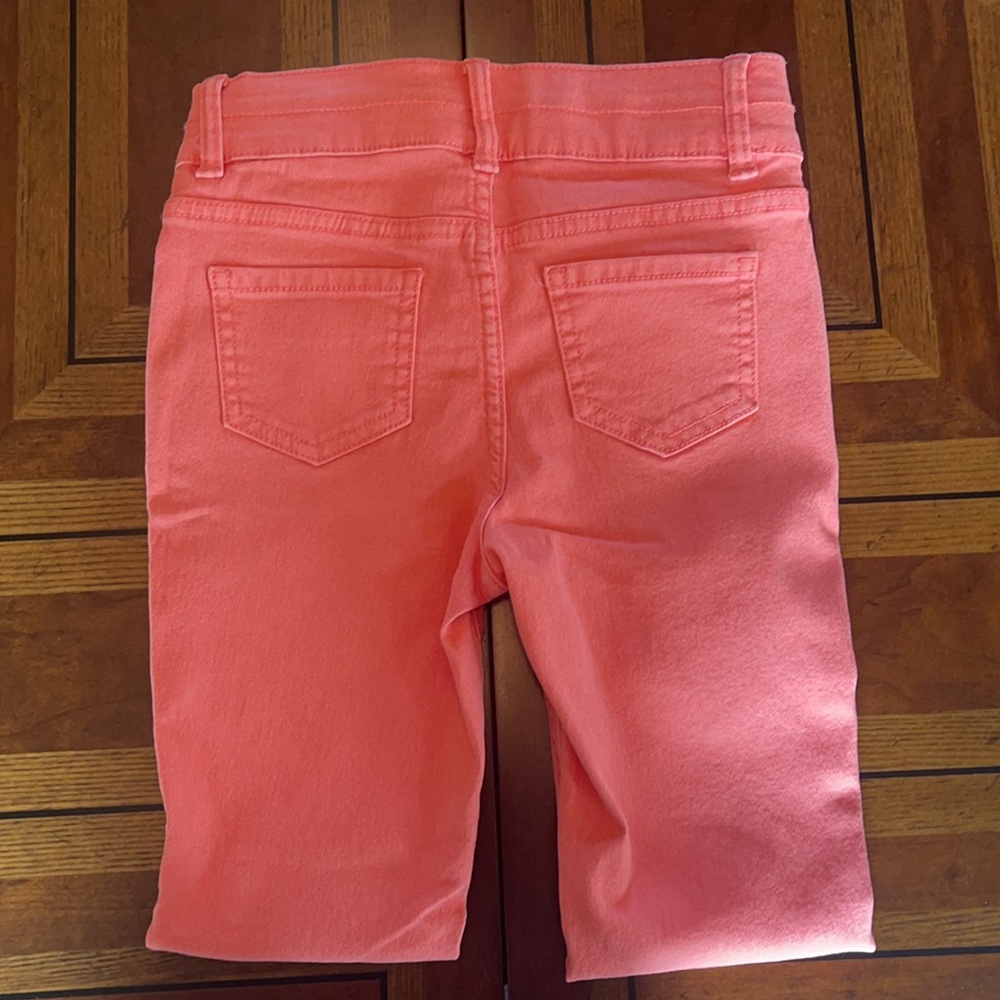 Thereabouts NWT Girls 6X Skinny Adjustable Waist Jeggings & Long Sleeve Blouse - Picture 10 of 16